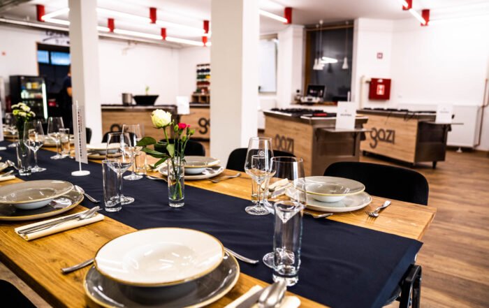 Uživamo ob pogledu na novi gastrofuzija kulinarični center