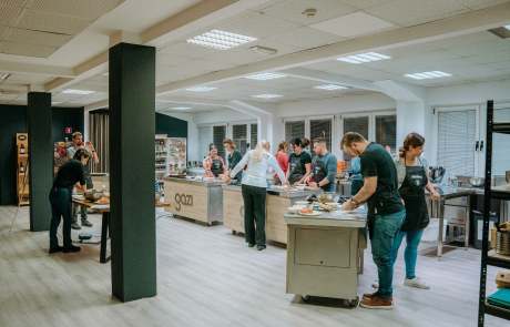 Kulinarični center za dogodke, praznovanja in poslovne konference